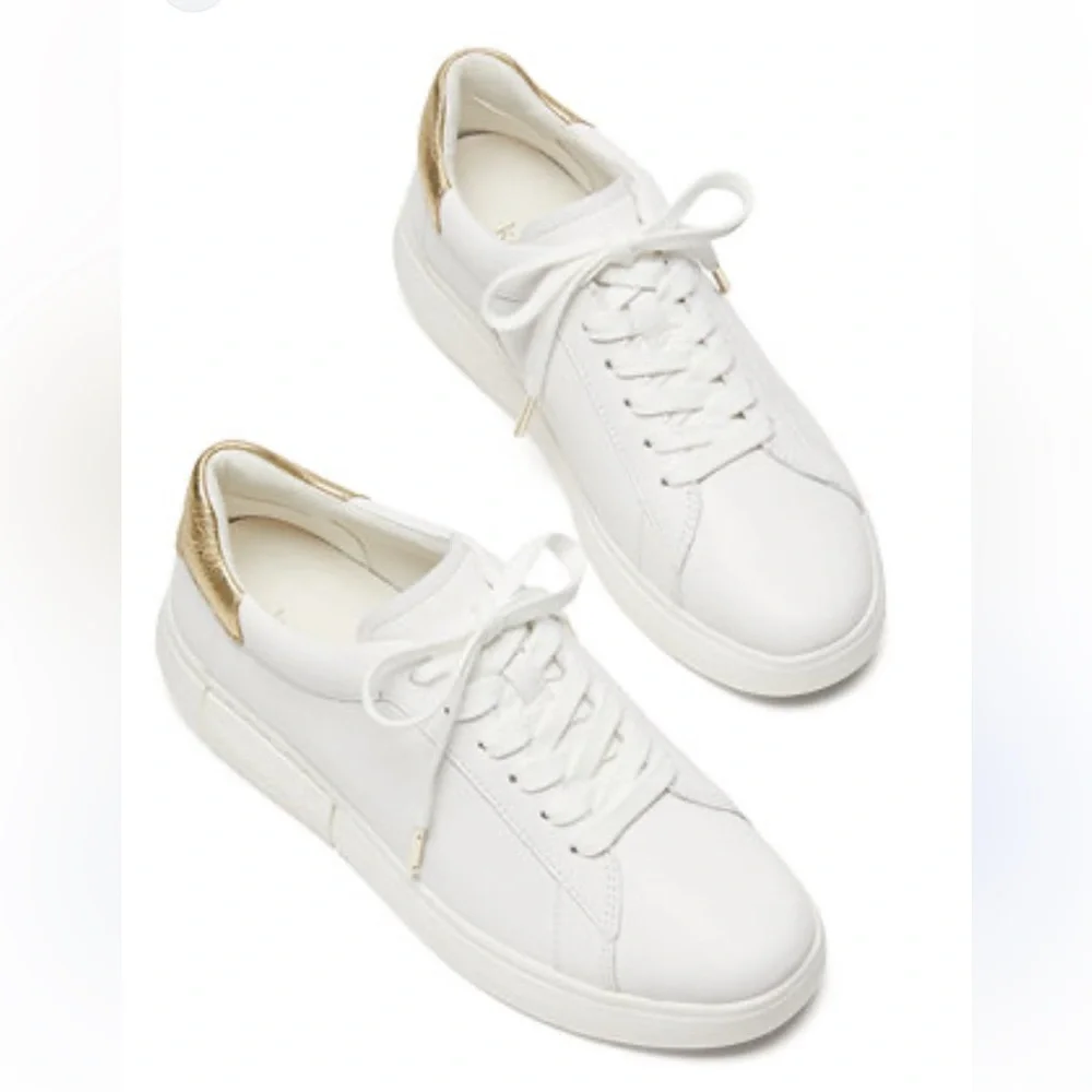 Kate Spade NY lift leather sneakers white size 9.5 - Picture 1 of 7